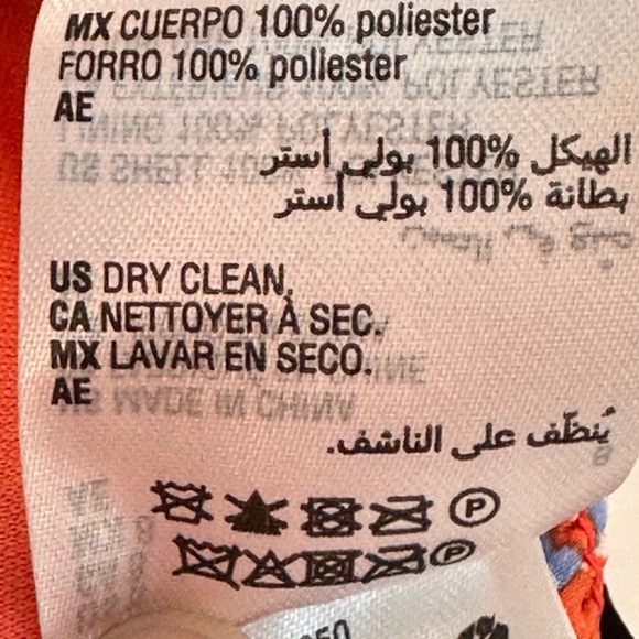 International Concepts Sleeveless Bow Floral Print Sundress - Orange - size 8 - Picture 9 of 11